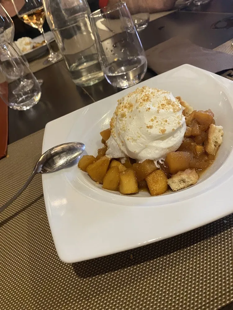 Assiette de Pommes Conamelisées