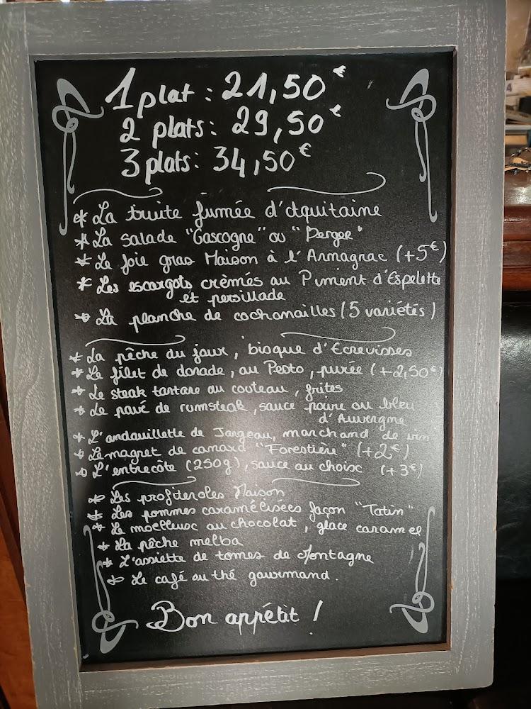 O Bistrot - Menu Image 1